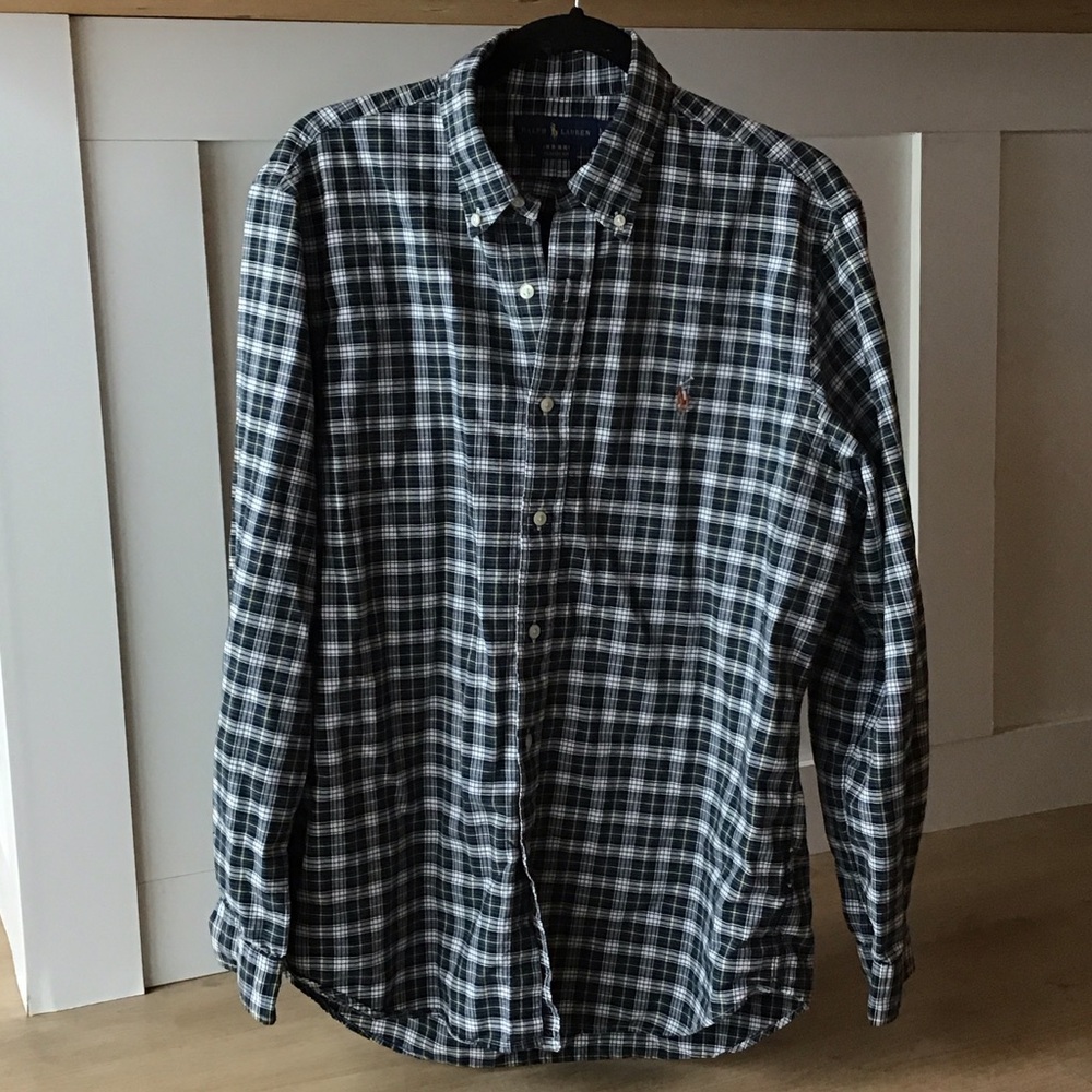 Men’s L Classic Fit Ralph Lauren Button Down